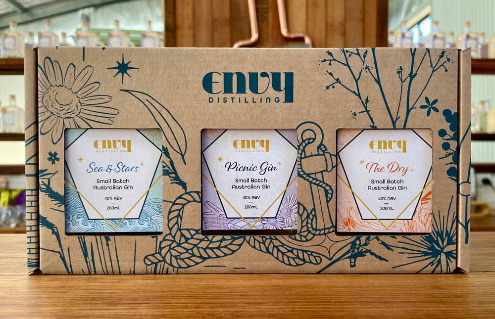 Triple pack of 200ml Envy gin